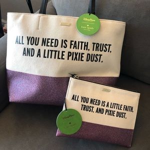 Disney x Kate Spade Tote and Pouch Set